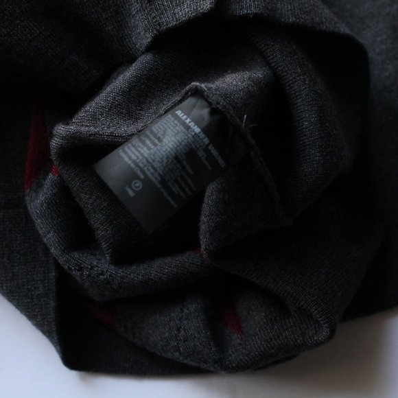 Alexander Wang Argyle Cardigan With Sheer Diamonds Balsamic Size XS - Picture 9 of 9